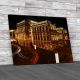 The Vienna Opera House At Night Canvas Print Large Picture Wall Art