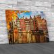 Amsterdam In The Autumn Canvas Print Large Picture Wall Art