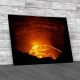 Lava Lake Puu Oo Hawaii Canvas Print Large Picture Wall Art