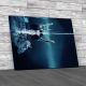 Swimming Canvas Print Large Picture Wall Art