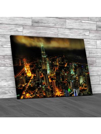 Kuala Lumpur Malaysia Canvas Print Large Picture Wall Art
