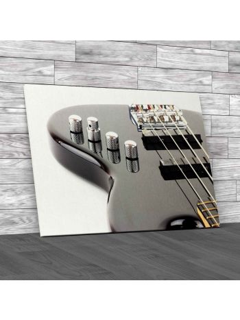 Music Bass Guitar Canvas Print Large Picture Wall Art