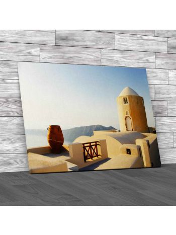 Overlooking The Sea Canvas Print Large Picture Wall Art