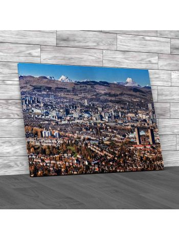 Glasgow City Skyline Canvas Print Large Picture Wall Art