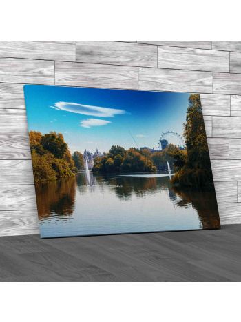 St James Park London Canvas Print Large Picture Wall Art
