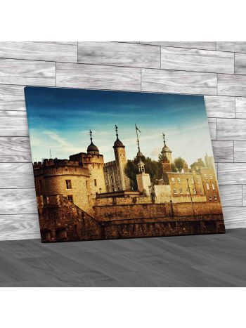 Tower Of London Canvas Print Large Picture Wall Art