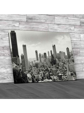 San Francisco Skyline Canvas Print Large Picture Wall Art