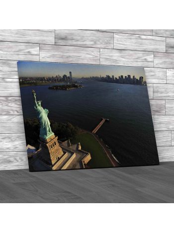 Statue Of Liberty 3 Canvas Print Large Picture Wall Art