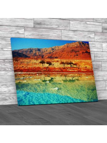 Dead Sea Canvas Print Large Picture Wall Art