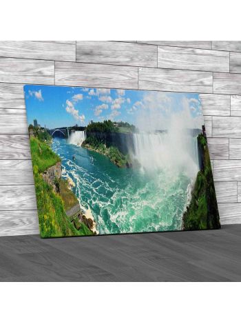 Niagara Falls Panorama Canvas Print Large Picture Wall Art